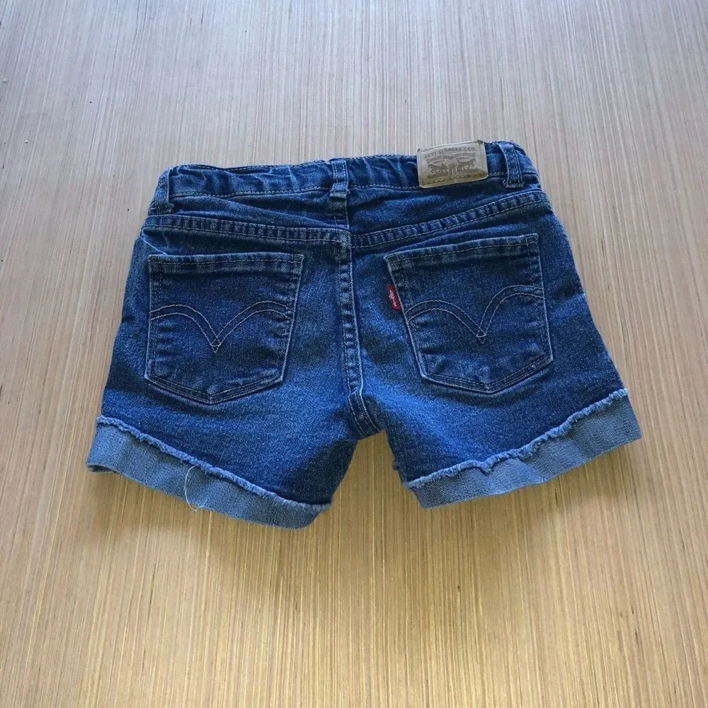 Levi's Denim Shorty Shorts